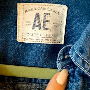 American Eagle Outfitters Jean shirt